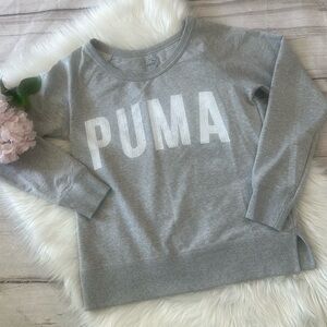 PUMA Womens Long Sleeve Crew Size Medium